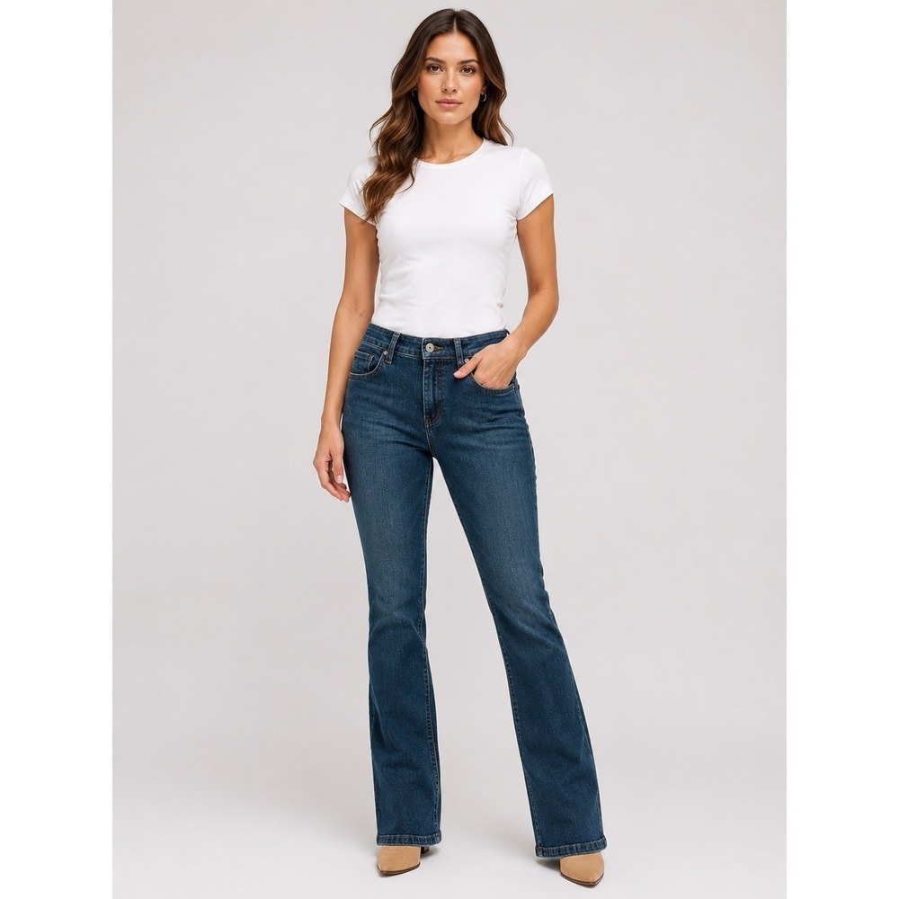 Jag Jeans Size 14‎ Bootcut Stretch Denim Blue Jeans Women's 31" Inseam